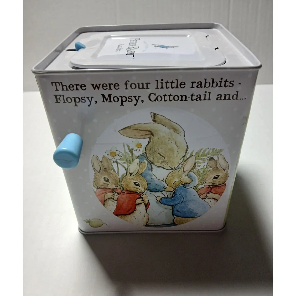 Peter Rabbit Jack In The Box Toy Beatrix Potter Music Metal Kids Preferred